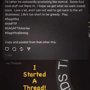 Charles Halford Instagram - #sagaftrastrong 
Let’s make it happen.  Play on.  Play hard. 
Make them p(l)ay.