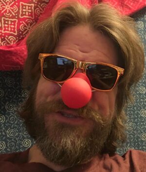 Charles Halford Instagram - It’s Friday fool.  Go.
Enjoy your goofy self. 
It’s Fun.  Thou art that.
#Art
#ToBe
#GsAndFs 
#TGIF
#clowncheck