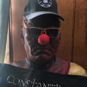 Charles Halford Instagram - Anthology.
#constantine 
#supergirl 
#agentsofshield
#clownnose 
#sunglasses x 2
#deathofsuperman 
#reignofthesupermen 
#DC
#Marvel
#fxmakeup 
#privatecollection 
#trophy