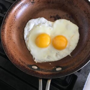Charles Shaughnessy Instagram - Were my eggs actually trying to cheer me up this morning??!! #SunnySideUp #I💕eggs #loveinthemorning #HeartyBreakfast