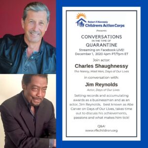 Charles Shaughnessy Instagram - Reminder. Different day this month!! This Tuesday Dec 1st. Join me and “Days of Our Lives” legend, Jim Reynolds, for a chat! @rfkchildren  #ConversationsInTheTimeofQuarantine.