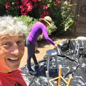 Charles Shaughnessy Instagram - Thank you, coronavirus, for helping us do a few needful tasks around the house! #coronavirushomehacks #mrfixit #homedecor