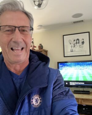 Charles Shaughnessy Instagram - Perfect B’day gift in time for #ClubWorldCup. Thanks @ABCNetwork @WaltDisneyCompany #ChelseaFC Go You Blues!