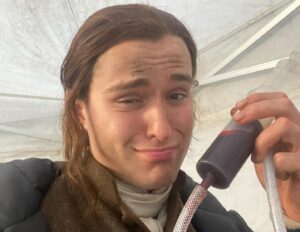 Charles Vandervaart Instagram - I hope everyone enjoyed the episode! Feat. Me with the blood rig for my arm