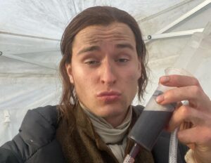 Charles Vandervaart Instagram - I hope everyone enjoyed the episode! Feat. Me with the blood rig for my arm
