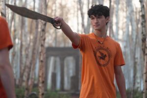 Charlie Bushnell Instagram - the prophecy comes true.

stream the 8th and final episode of @percyseries now on @disneyplus!!!