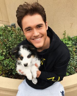 Charlie DePew Instagram - I’ve had four Australian Shepherds in my life. That’s why @tampithetampon and I have a special bond. What kind of pets do you have??? 🐶