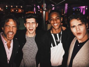 Charlie DePew Instagram - THE MEN OF #FIL!!! Come join us tomorrow at Barnes & Noble inside the Grove LA for a book signing and Q&A with the cast @ 2PM!!