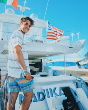 Charlie DePew Instagram - I'm on a boat 🚣