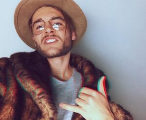 Charlie DePew Instagram - One way ticket to Funkytown 🤙🏼 not real fur btw