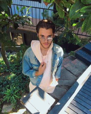 Charlie DePew Instagram - My first kiss was a stage kiss. link in bio. Old interview for @galore