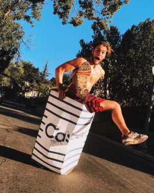 Charlie DePew Instagram - Falling into my new @casper mattress like... literally the most comfortable mattress I’ve ever slept in. Thanks for the gift @casper! *swipe 😂