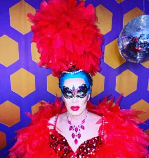 Charlie Hides Instagram - #Mardigras theme #dragqueenbingo #charliehides #charliehidesbingo #dragqueenbingo.com