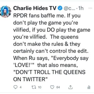 Charlie Hides Instagram - 