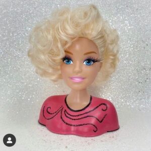 Charlie Hides Instagram - This is so cute @janegagewigshairmakeup made my entrance wig on a doll go check her out and give her some ❤️