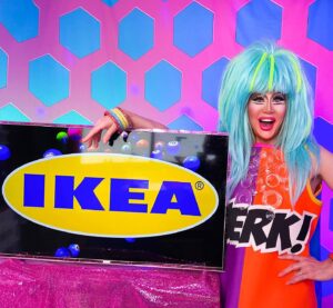 Charlie Hides Instagram - One of my shows today was for this little Swedish company. They sell meatballs and furniture, ever heard of them? #ikea