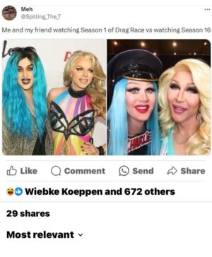 Charlie Hides Instagram - How cruel!  This widely shared meme suggests that in 2 decades the lovely @adoredelano and @courtneyact are expected to look as fabulous as @chadmichaelsallstar and I do now. ;)