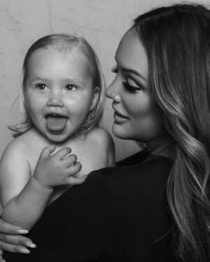 Charlotte Crosby Instagram - Mama and mini shoot ✨ When we started doing special family packages @studio_yours with the talented @shotbychrisd I HAD TO GET INVOLVED With my girl 👶🏼👸🏽 I’ve already got 3 of these pics blown up for the family photo wall in the house! 🥰😍 photographs are precious memories! That I live for! And I’m absolutely so buzzing to now be offering this at my studio @studio_yours! Dm if you’re interested in booking your shoot for forever memories now! 🤍 I’ll treasure mine FOREVER ✨