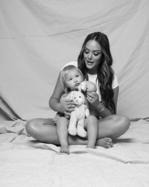 Charlotte Crosby Instagram - Mama and mini shoot ✨ When we started doing special family packages @studio_yours with the talented @shotbychrisd I HAD TO GET INVOLVED With my girl 👶🏼👸🏽 I’ve already got 3 of these pics blown up for the family photo wall in the house! 🥰😍 photographs are precious memories! That I live for! And I’m absolutely so buzzing to now be offering this at my studio @studio_yours! Dm if you’re interested in booking your shoot for forever memories now! 🤍 I’ll treasure mine FOREVER ✨