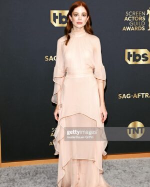 Charlotte Hope Instagram - SAG 2022
Styling @aimeecroysdill
Dress @albertaferretti
Makeup @kmtell
Jewellery @ananyafinejewellery @francescaconsulting
Shoes @jimmychoo