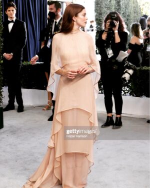 Charlotte Hope Instagram - SAG 2022
Styling @aimeecroysdill
Dress @albertaferretti
Makeup @kmtell
Jewellery @ananyafinejewellery @francescaconsulting
Shoes @jimmychoo