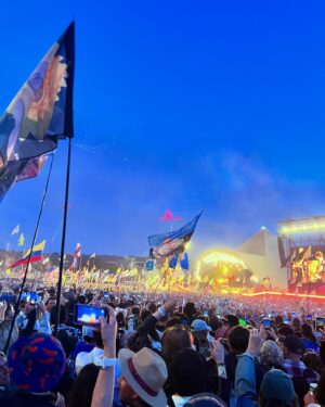 Charlotte Hope Instagram - Glastonbury - my favourite weekend of the year every time ❤️