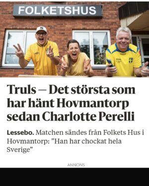 Charlotte Perrelli Instagram - En silvermedalj för Hovmantorp!!!! HUR stort?!?! Sååå stolta alla måste vara att du sätter vårt lilla samhälle på kartan…. Det va ett tag sedan sist! 😉🤩 Tack för hälsningen Truls, VI tycker du är GULD. @moregardhtruls #hovmantorp #osparis2024🇫🇷 #osparis
