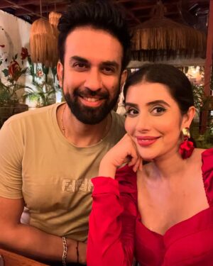 Charu Asopa Instagram - Happy bday rajeev @rajeevsen9 
may god give you all the happiness ❤️🧿
