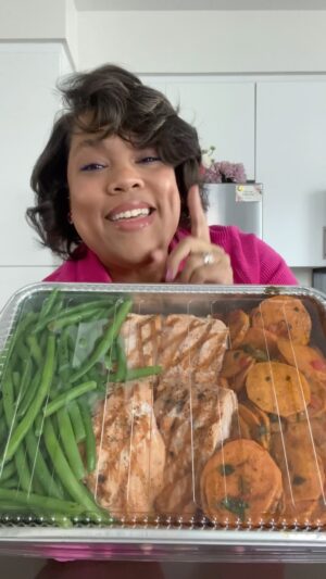 Chef Lovely Instagram - #TheLovePack 💕 Round 2! This made 3 salmon rolls, 2 salads, 2 portions of stir fry, 4 pieces of French toast, and the gratin serves 4-6... Meal prep for the win! #LoveYouLetsEat #MealPrep