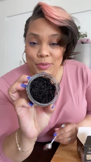 Chef Lovely Instagram - Would you try plant based caviar? Amazon link in bio 🖤