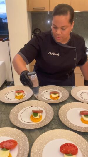 Chef Lovely Instagram - Just in case y’all forgot… I do this 🧑🏽‍🍳 #TheChefLovelyExperience

The #LovelyEats Team
@melnificentfoodie 
@jeffreylrelf 
@withlove_brittany 

#PrivateChef #LoveYouLetsEat #ExecutiveChef #Owner