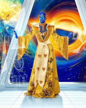 ChelseaBoy Instagram - ✨💙 The Queen of the Universe Returns 💙✨

So happy to showcase this reimagined version of my Queen of the Universe promo look from Drag Race for last night’s episode of Make Up Your Mind. 

What did you think of the episode? 😊
If you didn’t get the chance to watch on @rtl.nl last night, you can stream it on @videolandonline ! ✨

💙 Artwork by @robster16 
💙 Cloak by @krispykouture 
💙 Nails by @lilly_nails_nederland_benelux 
💙 Make up by me using @mehroneurope 
💙 Agency @dragsofanarchy 
💙 Special thanks to @herriemakersproductions 

#makeupyourmind #drag #dragqueen #dragartist #showqueen #makeup #makeuplover #starrynight #sterrennacht #vincentvangogh #mug #sfxmua #sfx #makeuphack #paintedgarment #promua #makeupideas  #illusionmakeup #makeupartist