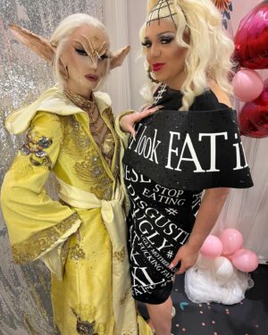 ChelseaBoy Instagram - DRAG CON UK - DAY 1 ✨

Drag Con UK has re-emphasised my love for drag! I adored meeting the lovely fans and all my incredible Drag Race sisters - and getting to share our love for drag together!

Walking the Pink Carpet gave me an explosion of joy and gratitude for the work I get the do in such a loving community.

For this look I’d like to thank some people and brands for the help in making this fantasy possible:

Cloak: @teun_seuren 
Undergarment: @krokantagency 
Nose/brow prosthetic: @jacobleole @formxamsterdam 
Ears: @xochelseaboy 
Face: @mehroneurope 
Nails: @lilly_nails_nederland_benelux 
Photo: @stunnin.mag 
Event: @rupaulsdragcon @worldofwonder 
Agency: @dragsofanarchy 
Assistance: @ceaudetoilette 

#dragcon #dragconuk #chelseaboyatdragcon #rupaulsdragcon #dragconuk2023
