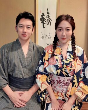 Chen Mu Instagram - 👘よろしくお願いいたします🎋
#わふく #和服 #大好きです