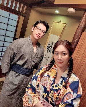 Chen Mu Instagram - 👘よろしくお願いいたします🎋
#わふく #和服 #大好きです