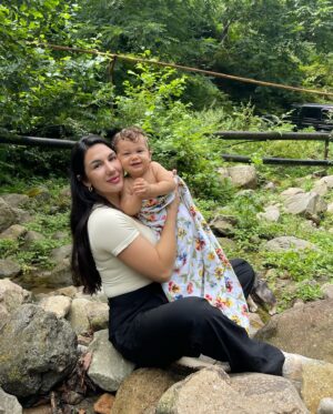 Cheyanne Buys Instagram - Maybe not the best background but enjoying every moment with my baby boy. ✨🫶🏼