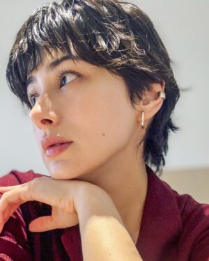 Chiaki Horan Instagram - _
最近襟足は長めにしています💇🏻
気に入っています🤍✂️
