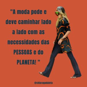 Chiara Gadaleta Instagram - A moda faz sonhar e essa vocação requer deveres e RESPONSABILIDADES!
Bora começar a semana falando sobre os compromissos de cada um?
Cada um de nós tem um papel na sustentabilidade.
O das marcas é de analisar seus impactos na sociedade e no meio ambiente e criar um PLANO DE AÇÃO para diminuir suas emissões de CO2, consumo de água dentre outros impactos negativos.
A nossa, é de fazer MELHORES ESCOLHAS, aquelas que são boas para mim e que levam a mensagem do consumo consciente, da igualdade e equidade.
Só assim vamos, juntes, caminhar lado a lado em prol dos mercado da moda, beleza e do design que REPRESENTEM os nossos tempos!
#doeuparaonós
#ecoera
#sustentabilidade
#moda
#pactoglobal
@pactoglobal
⠀