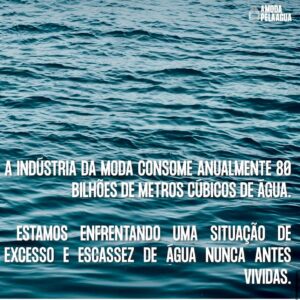 Chiara Gadaleta Instagram - Dia 22/03 vamos encerrar o segundo ciclo da @amodapelaagua com um evento on-line imperdível! Faça sua inscrição gratuita no link da bio.

A AMPA nasceu como um espaço para provocar discussões sobre o recurso hídrico engajando todos os players da indústria da moda nessa agenda tão importante. Durante nesses dois anos conectou produtores de algodão, tecelagem, lavanderias, confecções, magazines e consumidor final comprometidos em fazer parte da mudança e colaborar para uma moda mais engajada e consciente. Pela primeira vez na história da moda nacional, a água, recurso natural essencial para nossa sobrevivência, foi assunto central em mentorias, palestras, workshops e também não criação de coleções e lançamentos de produtos.

Abrindo a agenda para falar sobre a ÁGUA na MODA, empresas avançaram e criaram projetos para diminuir seus impactos negativos, medir suas pegadas e estabelecer metas de redução.

Vamos falar de tudo isso dia 22. Não deixe de se inscrever para garantir a sua vaga.

 #AModaPelaAgua 
Water #Agua #Fashion #WaterFootPrint #Sustentabilidade 
#ecoera