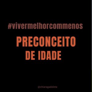 Chiara Gadaleta Instagram - Viver melhor SEM PRECONCEITO seria o ideal.
Aqui a gente começa abrindo a mente e #vivermelhorcommenos ideias inadequadas é o primeiro passo.
Recentemente assisti o vídeo da @eucrisguerra e fiquei bastante surpresa com o a mensagem preconceituosa no vídeo do @fabioporchat sobre uma mãe de 57 anos, apresentando a personagem de forma desvalorizada.
⠀
Por isso e por todas as ideias erradas sobre mulheres acima dos 50 anos, o assunto de hoje é AMADURECER.

Gente, amadurecer é uma jornada linda.
Hoje agradeço mas nem sempre foi assim, por puro preconceito importado.
Muitas vezes neguei a passagem do tempo.
Me acostumei com a ideia de que a juventude eterna tinha que ser alcançada a qualquer custo. Tempo perdido. Lutei contra Chronos e claro, batalha perdida. Ser jovem não é um valor é apenas uma fase da vida.
Só posso falar por mim e o que está acontecendo desde que abracei o tempo é algo maravilhoso: ganhei a mim mesma de presente !
Comigo, com a Chiara, a de verdade, veio experiência, confiança, serenidade e muita energia!
Obrigada @eucrisguerra pelo vídeo e pela inspiração
⠀
Obrigada a todes vocês pelo carinho , obrigada por me ouvirem e espalhem essa mensagem, a da realidade, que é sempre mais bonita!
#vivermelhorcommenos
#contemporaneadesimesma
#etarismo 
#chiaragadaleta