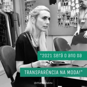 Chiara Gadaleta Instagram - Rastreabilidade e Transparência na MODA : um caminho sem volta.
A pandemia chegou no ano que as empresas de moda começaram a sentir, em todos os departamentos, a necessidade de abrir a agenda para discutir a sustentabilidade nos processos e nos produtos.
Este novo ano chegou ainda mais provocativo e trouxe consumidores hiperconectados e cada vez mais conscientes.
Nesse cenário, 2021 promete uma postura de comunicação aberta entre marcas, que terão que mostrar a ORIGEM, AS PESSOAS envolvidas e os IMPACTOS no MEIO AMBIENTE de cada etapa - desde a matéria-prima até o descarte quando termina a vida útil- e consumidores finais hiperconectados e cada vez mais conscientes.
Bem-vindes a era da rastreabilidade e da transparência.
@cursosecoera
⠀
#ecoera
#metodologiaecoera
#sustentabilidade
⠀