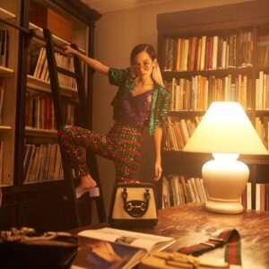Chicha Amatayakul Instagram - 🖤❤️🧡💛💚💙💜🤍 @gucci #GucciBeloved #GucciHorsebit1955