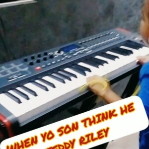 Chico Benymon Instagram - About last nite!🤣👑 jamm jam!🎹🎼🎤🎛 #inhisgenes ##studio #hmgstudio #daddydaycare #music #sons #mylifetoo