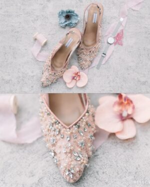 Chintya Cheye Instagram - Terkadang satu langkah kecil bisa membawa perubahan besar. Dan dengan sepatu ini @unificatio.official perubahan besar itu terjadi dalam langkahku bersamanya menuju pelaminan🥹😍🥰🫶🏻 

👠👰🏻‍♀️: @unificatio.official

Sepatu/sandal yg bisa km custome sesuai keinginan kamu!😍 ini aku request warna, request model, request bentuk heels dan ketinggian heels nya🥰😍