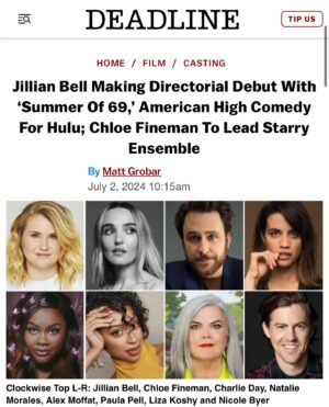 Chloe Fineman Instagram - Can’t wait to 69 with all these beautiful people!!! 👠👠👠 #summerof69