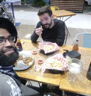 Chris Curtis Instagram - One more trip around the sun for me, and today, one of my closest friends completes another revolution as well. Lance has been my manager for years, but my friend for even longer and Holy hell has this man been through the fire and in the trenches with me. From London, England to Sinola, Mexico: where the Gunslinger goes, the Lance in Black follows.

 Always the voice of reason, and the first to talk me off an edge, to putting me up for over a year because I date crazy women and strippers and my life burnt down (twice) I can't begin to describe what an important part of my life he has been. So here's to one more successful trip around the sun, and many, many more. Happy Birthday Brother.