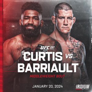 Chris Curtis Instagram - 🚨 #TeamIridium News 🚨

Our man @actionman513 hunts for his 5th @ufc victory vs. Marc-Andre Barriault at #UFC297 ✍🏾 #TheDarkside