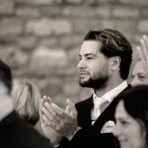 Chris Hughes Instagram - The emotions of a wedding… wondering will it ever be me 🥹😅

Watching one of your closest friends tie the knot was special, and seeing old friends I haven’t seen for years was wholesome. Congratulations @jmroofingcontractors & @caroline.mosson, enjoy your lifetime 🫶🏼

@jlf_visuals23 📸 capturing some great memories all day!