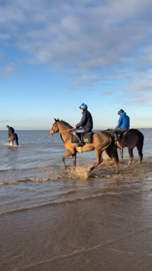 Chris Hughes Instagram - Please read 🤍 for those who don’t know, Kitty’s Light runs in The Grand National today, and there won’t be a dry eye in Liverpool if he can win it. Christian who trains Kitty, is a great man, gave me the pleasure of riding this horse, but more importantly his daughter Betsy was diagnosed with cancer and has gone through hell and back, and continues to bravely battle away, which no young person should ever have to even consider. Rounds of chemotherapy, blood transfusions and hair loss, but still she smiles on with her older sister by her side. Christian and the family deserve the world, and horses really do give you happiness, they have a power to ignite something inside you that you never knew existed. Kitty has done this for the family on many an occasion, and I hope today is the most special day of their lives, and no family deserves it more on the world’s biggest stage. Here’s hoping the legend Kitty can get home safe and sound, and put the biggest smile on Betsy and the families face 🫶🏼 say a prayer for this today and Betsy long term please ❤️