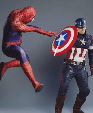 Chris Jonathan Roy Chaafe Instagram - Spidey VS Captain อุดร

ป๊อป ไปลดพุง เป็น ไอ้แมงมุมไทย คือยุเด้นิ @popnaikaty 55555